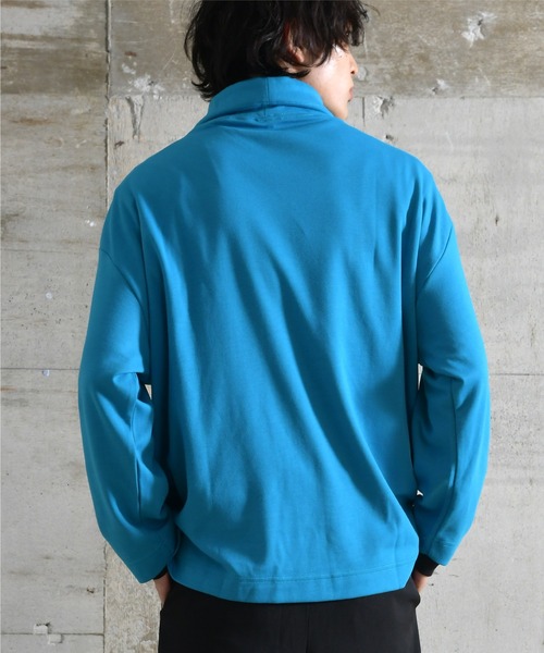 En serio TOKYO（エンソリオトーキョー）の「カウルネックプルオーバー（パーカー・メンズ・ブラック/ターコイズブルー/チャコール・MEDIUM/LARGE/X-LARGE）」の19枚目の写真