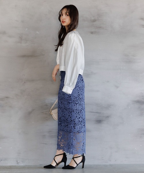 Andemiu（アンデミュウ）の「シアーノーカラーブルゾン112737（ブルゾン・レディース・ベージュ/ブラック/グレー・FREE）」の19枚目の写真