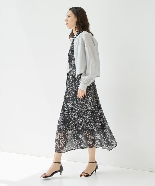 Andemiu（アンデミュウ）の「シアーノーカラーブルゾン112737（ブルゾン・レディース・ベージュ/ブラック/グレー・FREE）」の21枚目の写真