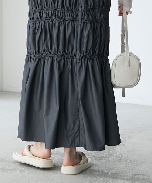 forksy.（フォルクシー）の「【forksy.】パデッドボリュームソールトングサンダル（サンダル・レディース・ブラック/ピンク/アイボリー・S/LL/L/M）」の10枚目の写真