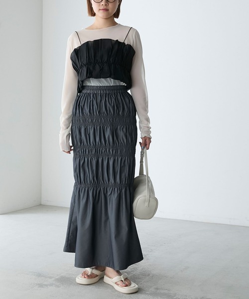 forksy.（フォルクシー）の「【forksy.】パデッドボリュームソールトングサンダル（サンダル・レディース・ブラック/ピンク/アイボリー・S/LL/L/M）」の11枚目の写真