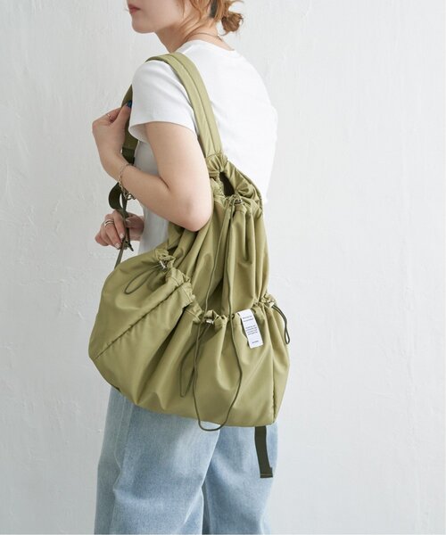notch.（ノッチ）の「ナイロン巾着リュック（バックパック/リュック