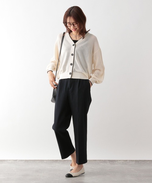 GLOBAL WORK(グローバルワーク)の「スゴラクストレッチデニムパンツ/102184(スラックス・レディース・ブルー/ネイビー/ダークブルー・X-SMALL/X-LARGE/LARGE/MEDIUM/SMALL)」の9枚目の写真