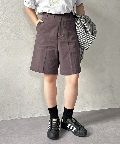 CPCM（シーピーシーエム）の「【PIPI'sセレクト】チノハーフパンツ（チノパンツ・レディース・グレー/ベージュ/ブラック・FREE）」の15枚目の写真