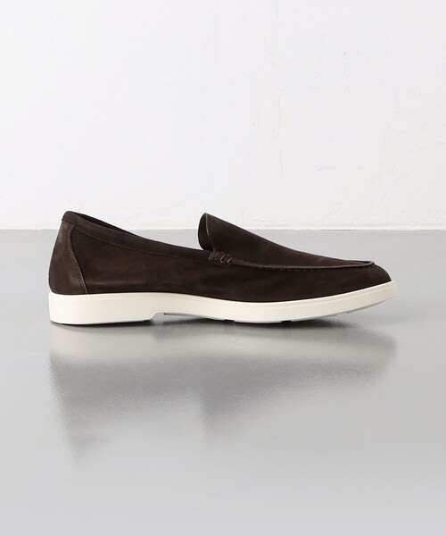 UNITED ARROWS(ユナイテッドアローズ)の「<IL MOCASSINO> PIETRASANTA/スエード スリッポン スニーカー(スニーカー・メンズ・ネイビー/ダークブラウン・42/41/40)」の5枚目の写真