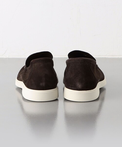 UNITED ARROWS(ユナイテッドアローズ)の「<IL MOCASSINO> PIETRASANTA/スエード スリッポン スニーカー(スニーカー・メンズ・ネイビー/ダークブラウン・42/41/40)」の6枚目の写真