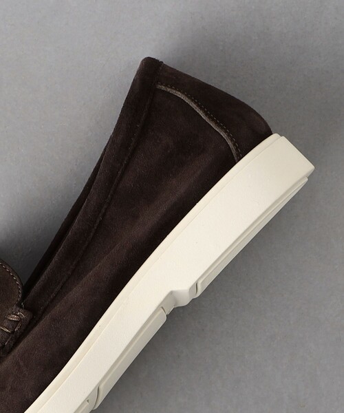 UNITED ARROWS(ユナイテッドアローズ)の「<IL MOCASSINO> PIETRASANTA/スエード スリッポン スニーカー(スニーカー・メンズ・ネイビー/ダークブラウン・42/41/40)」の10枚目の写真