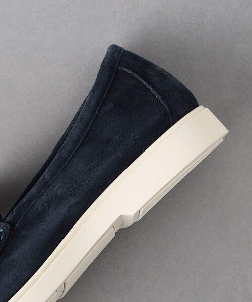 UNITED ARROWS(ユナイテッドアローズ)の「<IL MOCASSINO> PIETRASANTA/スエード スリッポン スニーカー(スニーカー・メンズ・ネイビー/ダークブラウン・42/41/40)」の13枚目の写真