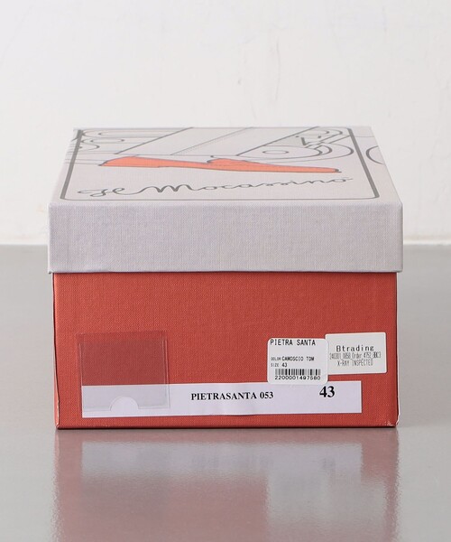 UNITED ARROWS(ユナイテッドアローズ)の「<IL MOCASSINO> PIETRASANTA/スエード スリッポン スニーカー(スニーカー・メンズ・ネイビー/ダークブラウン・42/41/40)」の15枚目の写真