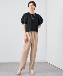 ANAYI | コットンスムースランタン袖プルオーバー(Tシャツ/カットソー)