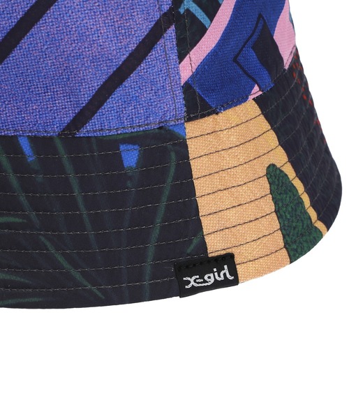 X-girl(エックスガール)の「X-girl x HIROSHI NAGAI REVERSIBLE HAT(ハット・レディース・ブラック/ホワイト・ONE SIZE)」の9枚目の写真