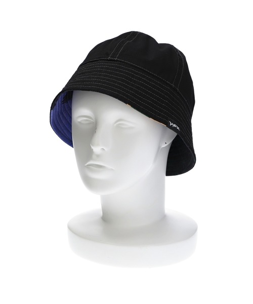 X-girl(エックスガール)の「X-girl x HIROSHI NAGAI REVERSIBLE HAT(ハット・レディース・ブラック/ホワイト・ONE SIZE)」の7枚目の写真