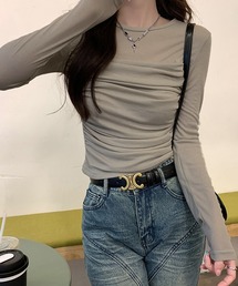 ビスチェレイヤードシアーロンT