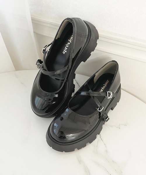 クロスベルトローファー【ZOZOTOWN限定アイテム】（ローファー