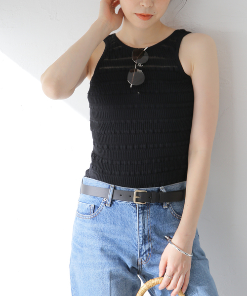 plage（プラージュ）の「NEPLA./ネプラ JQD KNIT タンク（タンク