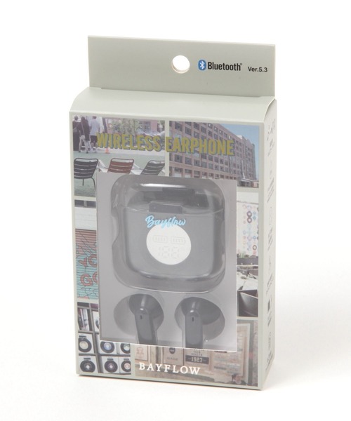 BAYFLOW（ベイフロー）の「[バッテリー残量がわかりやすい]BFワイヤレスイヤフォン（ヘッドフォン/イヤホン・レディース・ベージュ/チャコール/ブラック・0）」の13枚目の写真