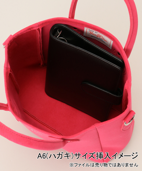 IENA（イエナ）の「【YOUNG&OLSEN/ヤングアンドオルセン】ULTRASUEDE D TOTE S トートバッグ（トートバッグ・レディース・ピンク・FREE）」の8枚目の写真