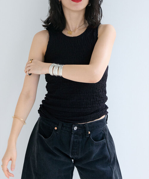 Noble（ノーブル）の「ELENI×THENIME ラッセルタンクトップ（T