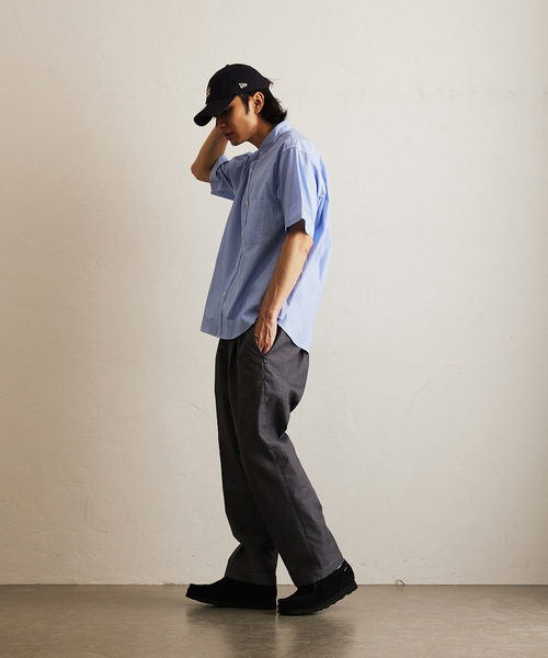 417 EDIFICE（フォーワンセブンエディフィス）の「ライトデニム 2タックイージー（デニムパンツ・メンズ・チャコールグレー/スカイブルー/ブラック/ネイビー・MEDIUM/LARGE/SMALL）」の7枚目の写真