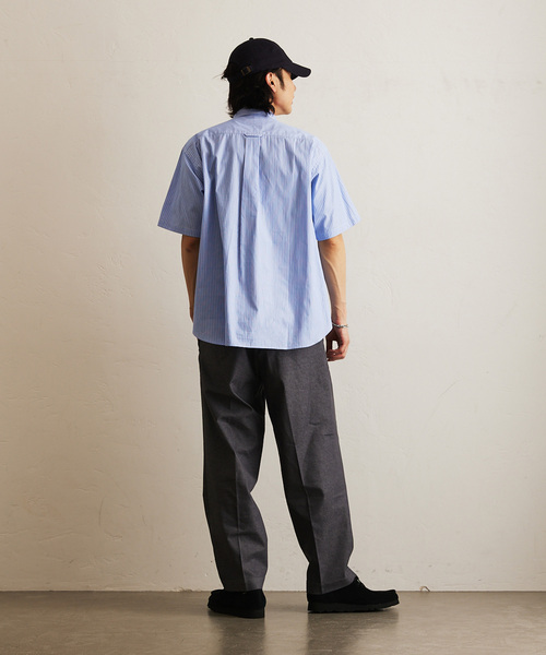 417 EDIFICE（フォーワンセブンエディフィス）の「ライトデニム 2タックイージー（デニムパンツ・メンズ・チャコールグレー/スカイブルー/ブラック/ネイビー・MEDIUM/LARGE/SMALL）」の8枚目の写真