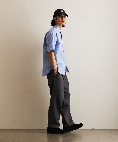 417 EDIFICE（フォーワンセブンエディフィス）の「ライトデニム 2タックイージー（デニムパンツ・メンズ・チャコールグレー/スカイブルー/ブラック/ネイビー・MEDIUM/LARGE/SMALL）」の9枚目の写真