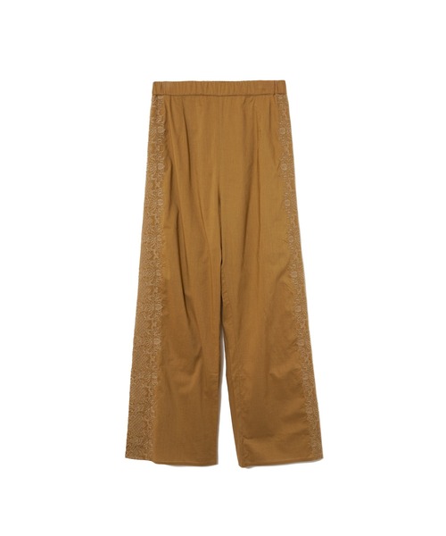 AMERICAN RAG CIE（アメリカンラグシー）の「サイド刺繍イージーパンツ（その他パンツ・レディース・ベージュ/ブラック・FREE）」の14枚目の写真