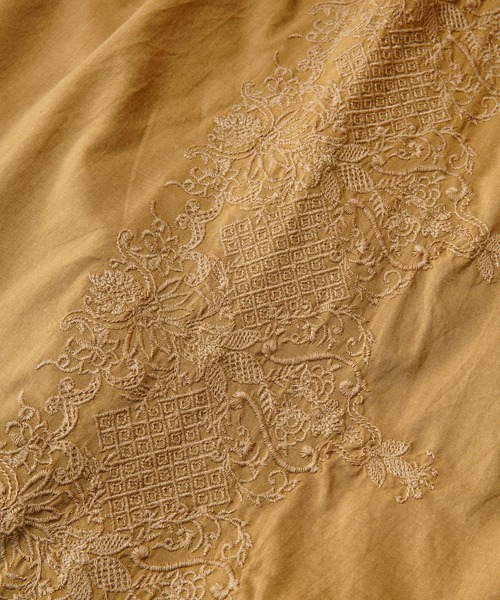 AMERICAN RAG CIE（アメリカンラグシー）の「サイド刺繍イージーパンツ（その他パンツ・レディース・ベージュ/ブラック・FREE）」の7枚目の写真