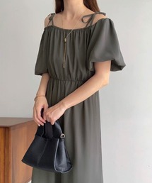 FILLOU（FILLOU）の「オフショルオールインワン（つなぎ/オールインワン・レディース）」