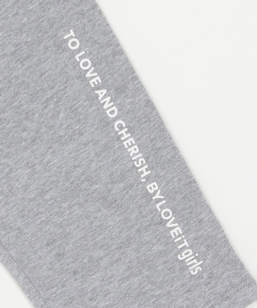 by LOVEiT（バイラビット）の「6分丈レギンス（レギンス/スパッツ・キッズ・ブラック/マルチ/グレー・150cm/140cm/130cm/160cm/120cm）」の8枚目の写真