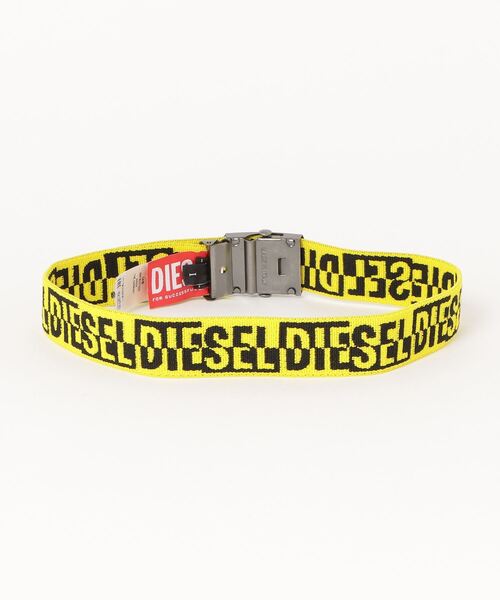 DIESEL>>ディーゼル ロゴディテール ベルト DIESEL】 ディーゼル ロゴ ベルト 2色(送料込み） (DIESEL