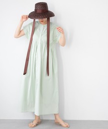 URBAN RESEARCH Sonny Label | レース切替えエアリーコットンワンピース(ワンピース)