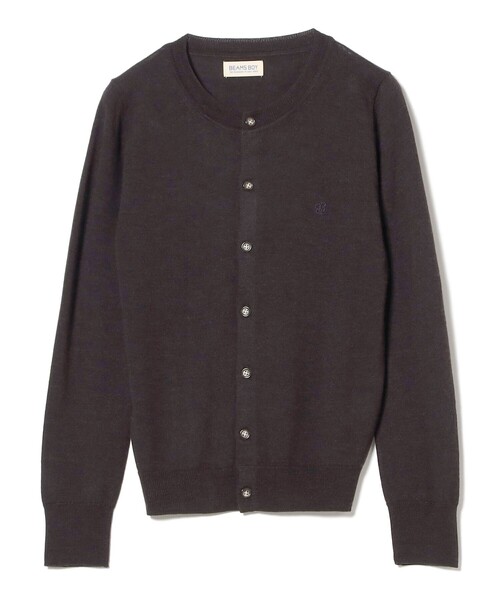 BEAMS BOY(ビームスボーイ)の「12ゲージ BB エンブロイダリー カーディガン 24AW(カーディガン/ボレロ・レディース・パープル/オレンジ/ダークグリーン/ダークブラウン・2/1)」の5枚目の写真