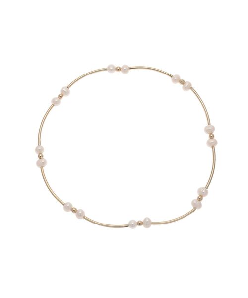 LAGUNAMOON（ラグナムーン）の「LADY淡水パールミックスチョーカー（チョーカー・レディース・アイボリー・FREE）」の6枚目の写真