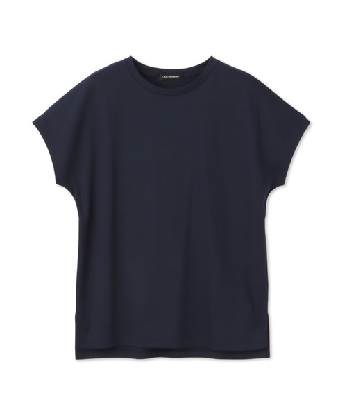 LAUTREAMONT（ロートレアモン）の「マスタリーハイゲージスムースカットソー≪洗濯機で洗える≫（Tシャツ/カットソー・レディース・ブラック/カーキ/ホワイト/ピンク/ネイビー/オレンジ・9号）」の5枚目の写真