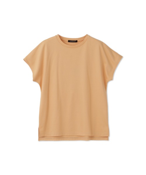 LAUTREAMONT（ロートレアモン）の「マスタリーハイゲージスムースカットソー≪洗濯機で洗える≫（Tシャツ/カットソー・レディース・ブラック/カーキ/ホワイト/ピンク/ネイビー/オレンジ・9号）」の2枚目の写真