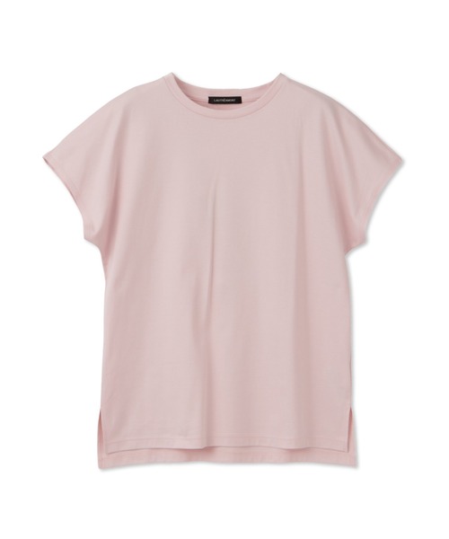 LAUTREAMONT（ロートレアモン）の「マスタリーハイゲージスムースカットソー≪洗濯機で洗える≫（Tシャツ/カットソー・レディース・ブラック/カーキ/ホワイト/ピンク/ネイビー/オレンジ・9号）」の8枚目の写真
