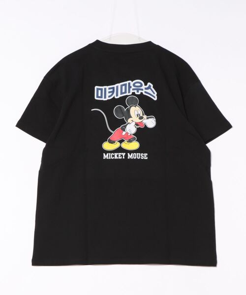 セール】Disney ミッキーハングルTシャツ（Tシャツ/カットソー