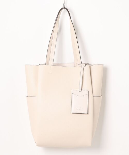 SALON de RUBAN（サロンドルヴァン）の「【SALON de RUBAN / サロン ド ルヴァン】 トートバッグ（トートバッグ・レディース・ブラック/アイボリー/シルバー/ライトグレー/ダークグレー/ブラウン/ホワイト/ライトブルー・FREE）」の3枚目の写真