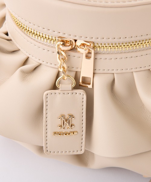 one after another NICE CLAUP（ワンアフターアナザーナイスクラップ）の「フリルバニティショルダーバッグ（ショルダーバッグ・レディース・アイボリー/ブラック/ベージュ・FREE）」の12枚目の写真