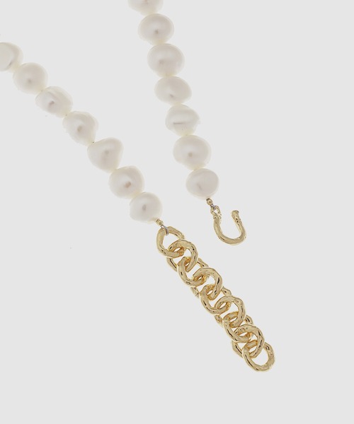 Preek(プリーク)の「CLASSICAL BAROQUE PEARL NECAKLACE(ネックレス・レディース・ホワイト・FREE)」の4枚目の写真