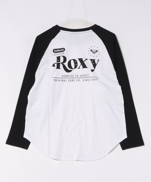 ROXY(ロキシー)の「ROXY/ロキシー ラグランロンT RLT244040(Tシャツ/カットソー・レディース・ネイビー/ブラウン/グリーン・L/M)」の10枚目の写真