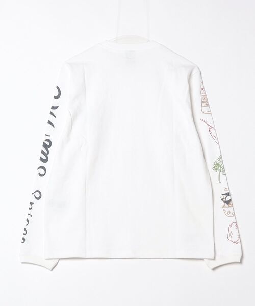 CHUMS(チャムス)の「【CHUMS】CHUMS Spice Brushed L/S Tee / チャムススパイスブラッシュドロングスリーブティー(Tシャツ/カットソー・メンズ・ブラック/ホワイト/ネイビー・X-LARGE/LARGE/MEDIUM)」の4枚目の写真