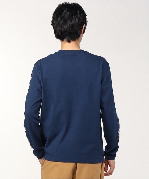 CHUMS(チャムス)の「【CHUMS】CHUMS Spice Brushed L/S Tee / チャムススパイスブラッシュドロングスリーブティー(Tシャツ/カットソー・メンズ・ブラック/ホワイト/ネイビー・X-LARGE/LARGE/MEDIUM)」の11枚目の写真