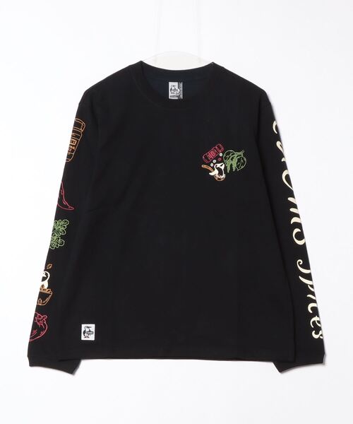 CHUMS(チャムス)の「【CHUMS】CHUMS Spice Brushed L/S Tee / チャムススパイスブラッシュドロングスリーブティー(Tシャツ/カットソー・メンズ・ブラック/ホワイト/ネイビー・X-LARGE/LARGE/MEDIUM)」の17枚目の写真
