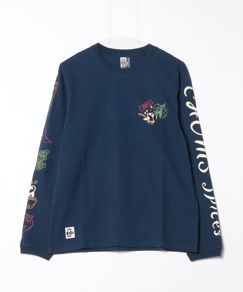 CHUMS(チャムス)の「【CHUMS】CHUMS Spice Brushed L/S Tee / チャムススパイスブラッシュドロングスリーブティー(Tシャツ/カットソー・メンズ・ブラック/ホワイト/ネイビー・X-LARGE/LARGE/MEDIUM)」の18枚目の写真