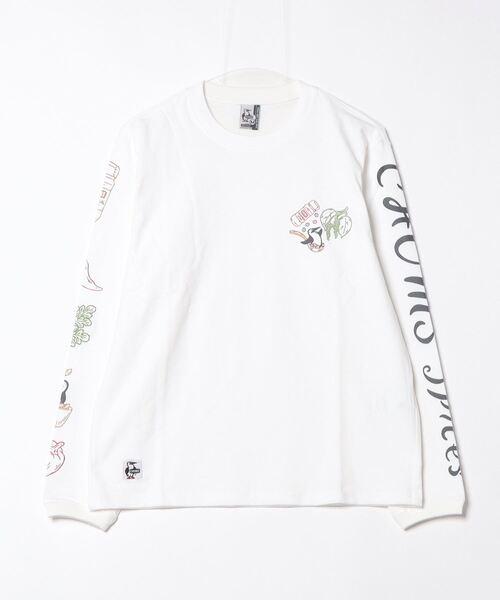 CHUMS(チャムス)の「【CHUMS】CHUMS Spice Brushed L/S Tee / チャムススパイスブラッシュドロングスリーブティー(Tシャツ/カットソー・メンズ・ブラック/ホワイト/ネイビー・X-LARGE/LARGE/MEDIUM)」の16枚目の写真