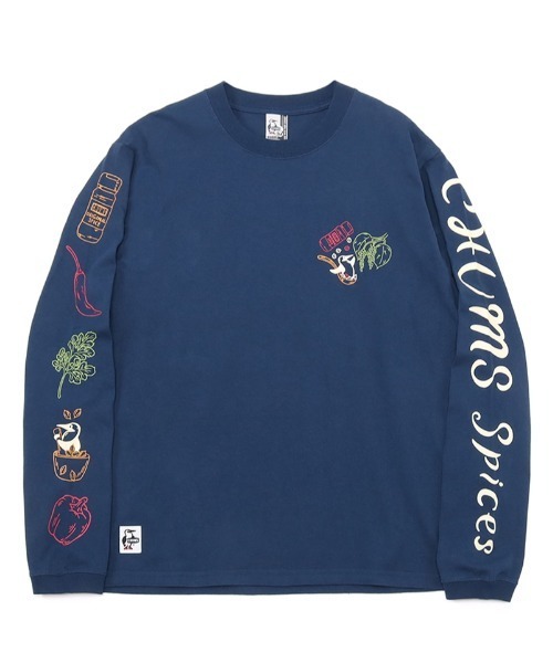 CHUMS(チャムス)の「【CHUMS】CHUMS Spice Brushed L/S Tee / チャムススパイスブラッシュドロングスリーブティー(Tシャツ/カットソー・メンズ・ブラック/ホワイト/ネイビー・X-LARGE/LARGE/MEDIUM)」の19枚目の写真