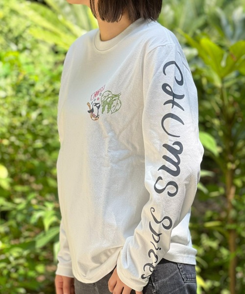 CHUMS(チャムス)の「【CHUMS】CHUMS Spice Brushed L/S Tee / チャムススパイスブラッシュドロングスリーブティー(Tシャツ/カットソー・メンズ・ブラック/ホワイト/ネイビー・X-LARGE/LARGE/MEDIUM)」の7枚目の写真