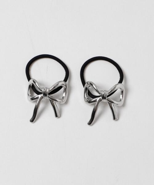 WEGO（ウィゴー）の「WEGO/【2点セット】メタルリボンゴム（ヘアゴム・レディース・その他1/その他2・FREE）」の4枚目の写真