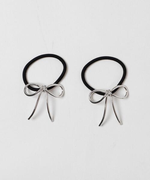 WEGO（ウィゴー）の「WEGO/【2点セット】メタルリボンゴム（ヘアゴム・レディース・その他1/その他2・FREE）」の5枚目の写真